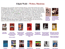 Tablet Screenshot of elijahwald.com